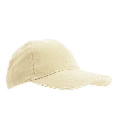 Casquette de baseball buffalo unisexe beige SOLS