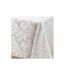 Nappe Jacquard Imprimé Doriane 140x240cm Taupe-2