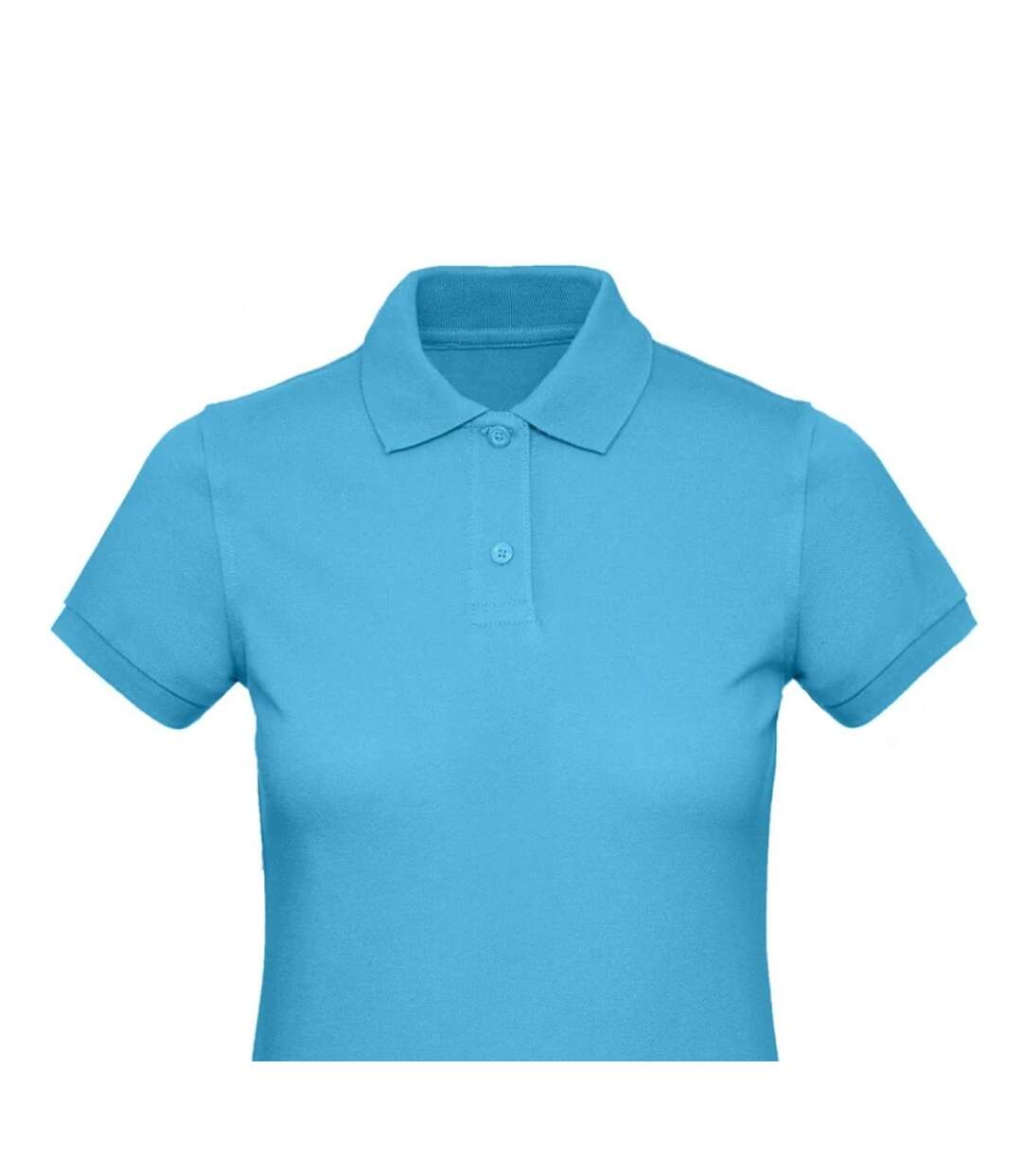 Polo inspire femme turquoise B&C-2