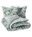 Parure de Lit 3 Pièces Végétal Marin 240x220cm Vert Céladon-3