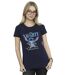 Disney T-shirt en coton Femmes/Ladies Lilo & Stitch Naughty & Nice (Bleu marine) - UTBI26102-2
