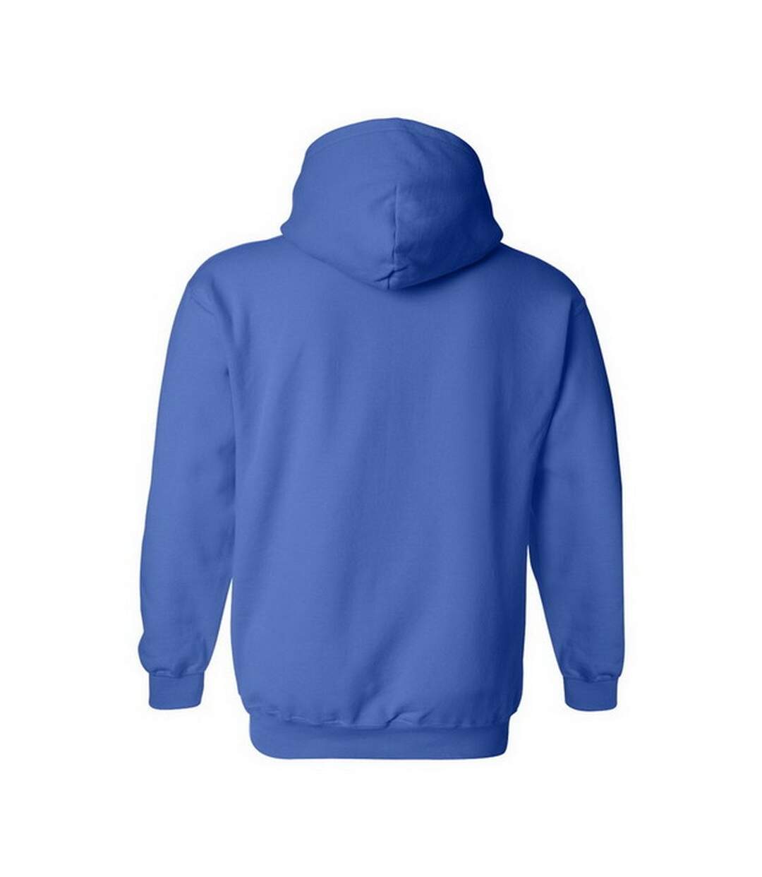 Sweatshirt à capuche unisexe bleu roi Gildan-2