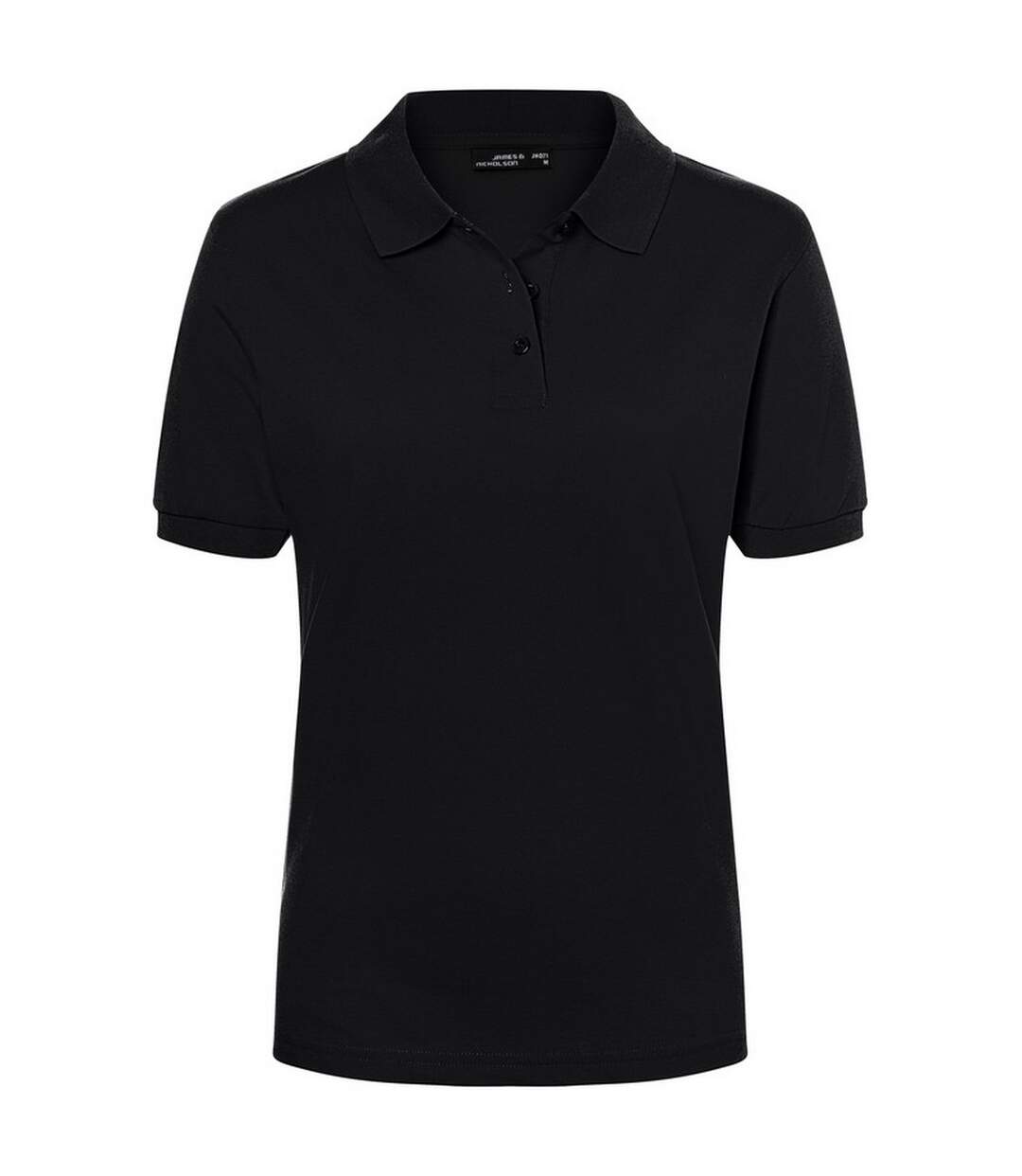 Polo Classic Femme Noir James And Nicholson-1
