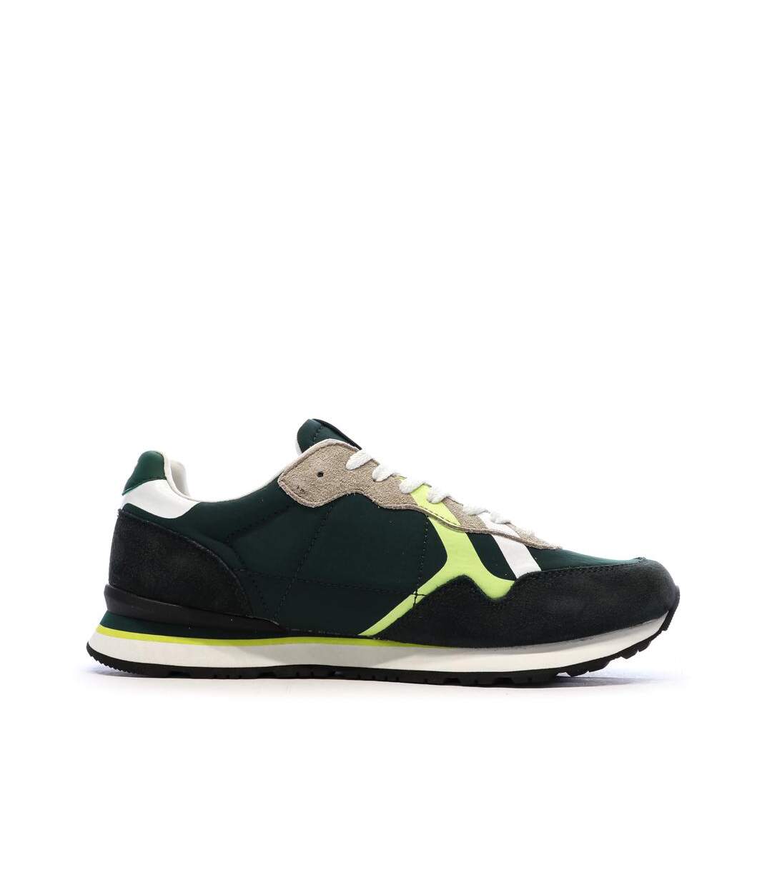 Baskets verte homme pepe jeans brit road-2
