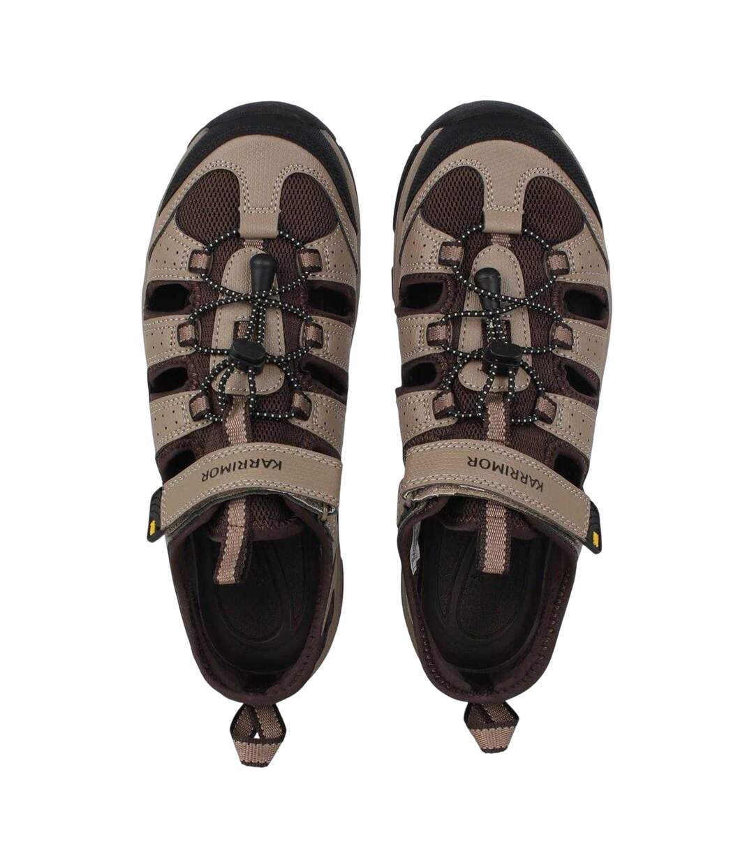 Mens K2 Walking Sandals Beige Karrimor-4