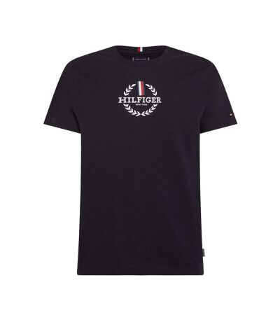 T-shirt Marine Homme Tommy Hilfiger Global Stripe - L