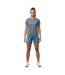 Womens/ladies Aston Villa Fc Football Shorts Blue Shadow Deep Depths Castore-1