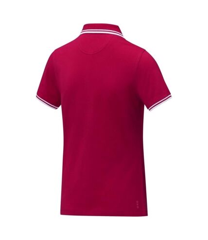 Elevate Womens/Ladies Amarago Short-Sleeved Polo Shirt (Red) - UTPF3893