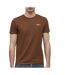 T-Shirt marron homme pepe jeans originalss-1