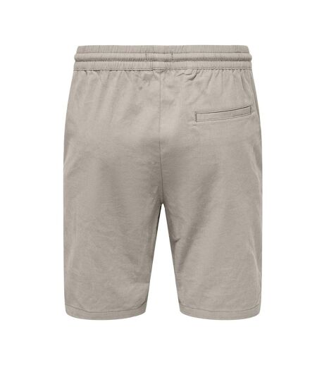 Short beige homme only & sons capri - l