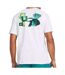 T-shirt Blanc Homme Under Armour Block - L-2