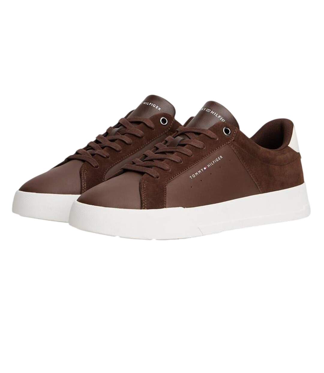 Baskets Homme Marron Gris Tommy Hilfiger-2