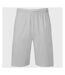 Fruit of the Loom Unisex Adult Iconic 195 Jersey Shorts (White) - UTPC6963