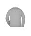 Sweat Workwear Adulte Gris Chiné James And Nicholson-2