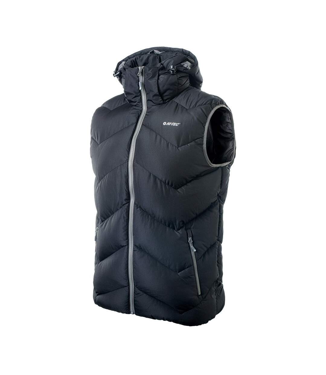 Doudoune Sans Manches Charmo Homme Anthracite Gris Foncé Hi-Tec-3