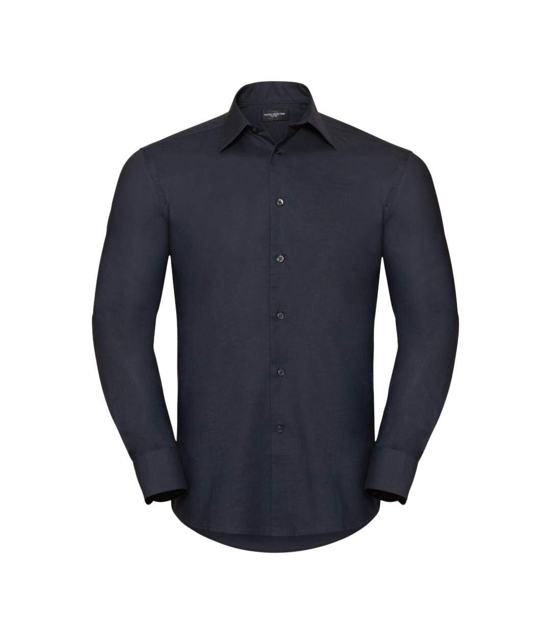 Chemise Manches Longues Homme Noir Russell-1