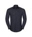 Chemise Manches Longues Homme Noir Russell-1