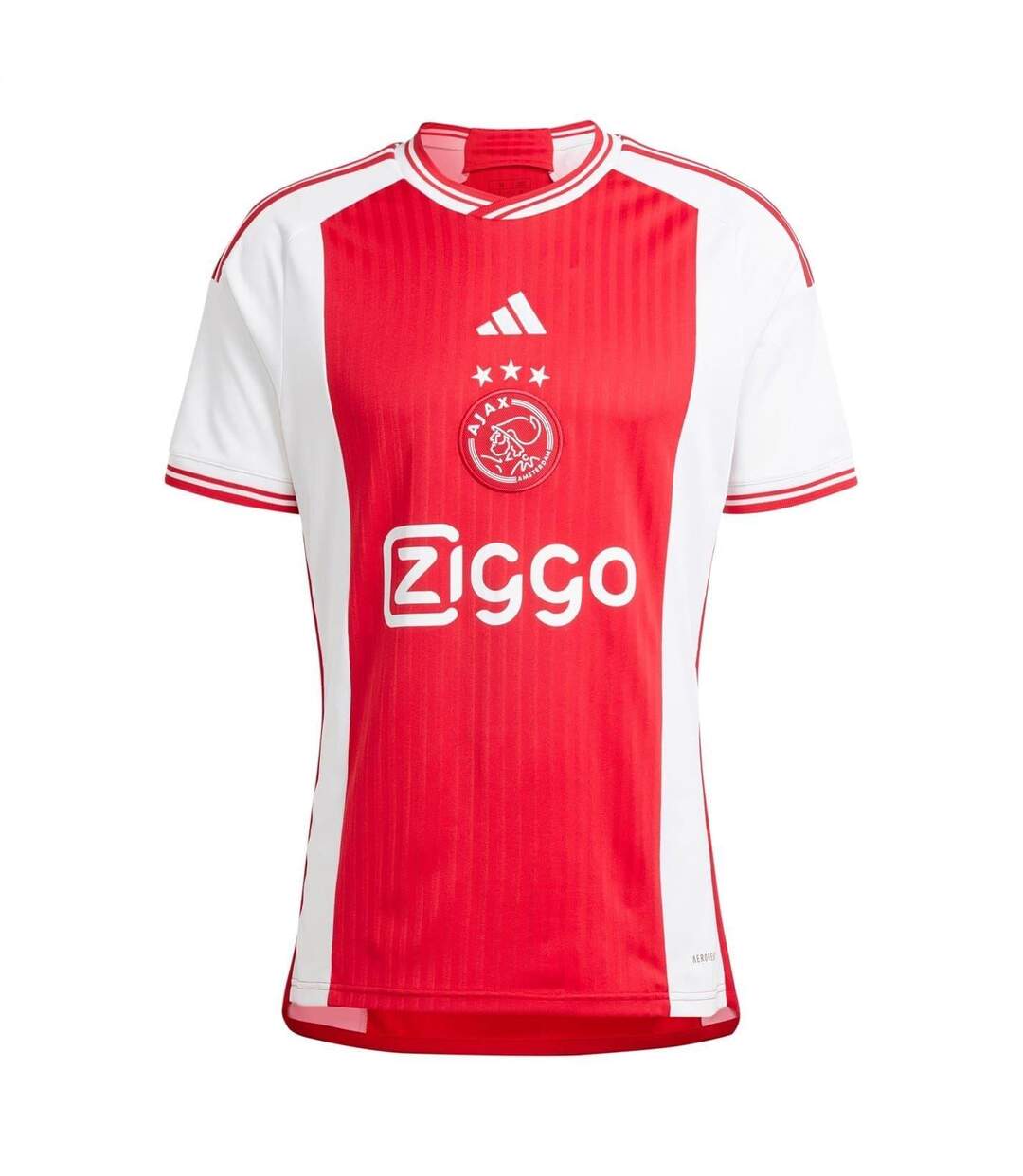 Unisex Adult 2023/24 Ajax Amsterdam Home Jersey White Bold Red Adidas-2