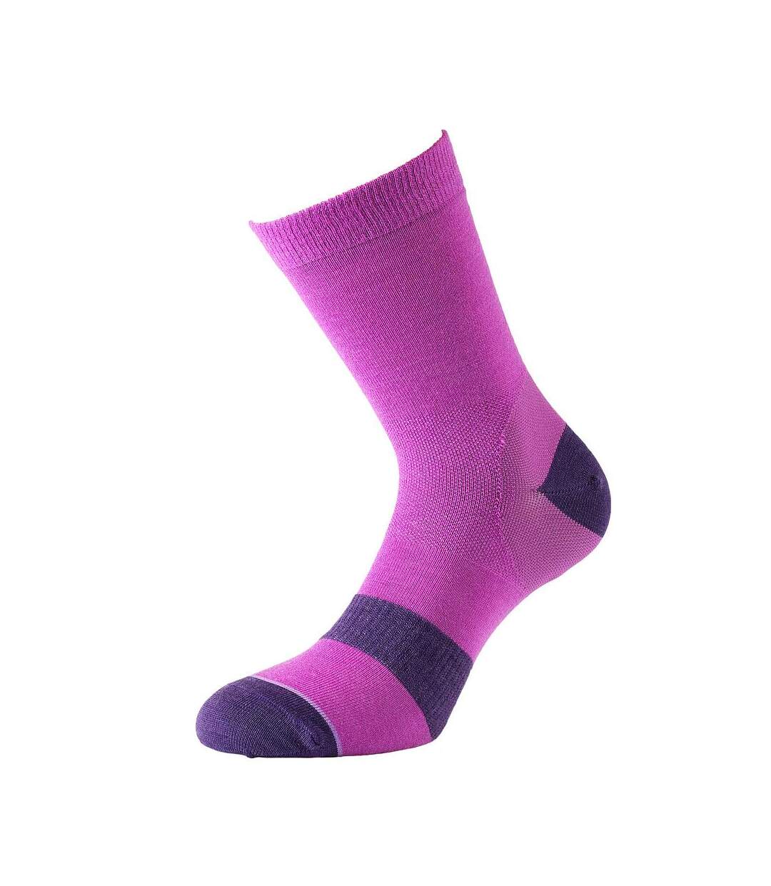 Chaussettes approach femme fuchsia 1000 Mile-1