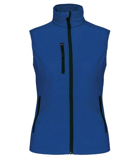 Bodywarmer softshell - gilet sans manches - K404 - bleu roi foncé - Femme