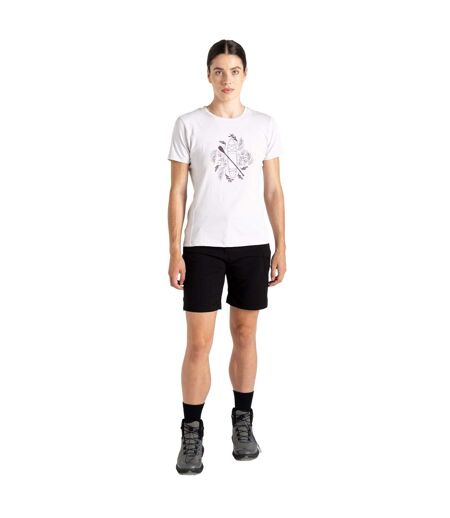 Womens/ladies Transquility Iii Boat T-shirt Lilac Hint Dare 2B