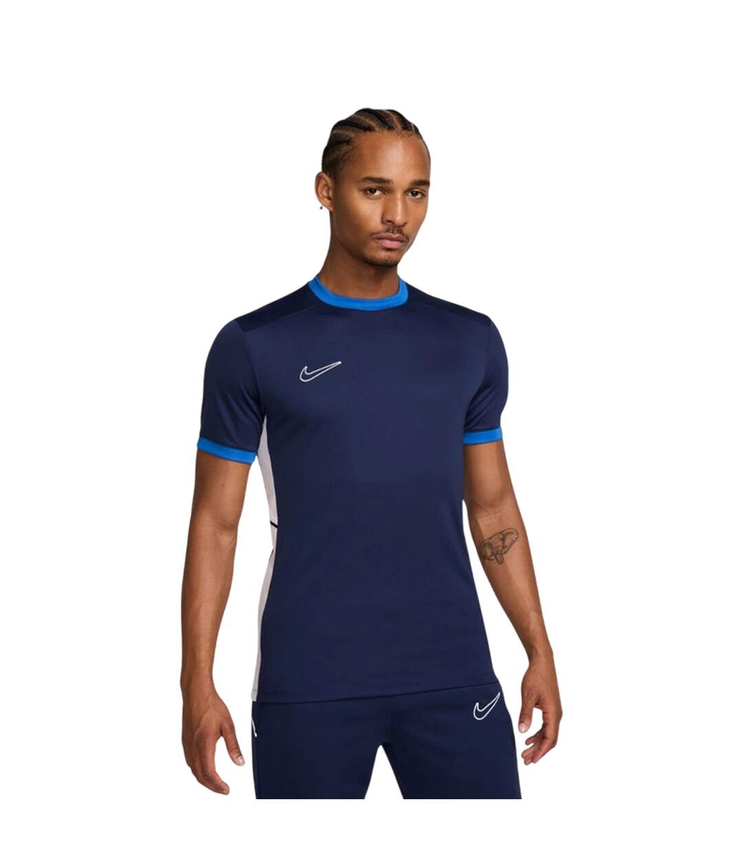 Polo Manches Courtes Dri-fit Academy Homme Bleu Foncé Nike-1