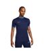 Polo Manches Courtes Dri-fit Academy Homme Bleu Foncé Nike-1