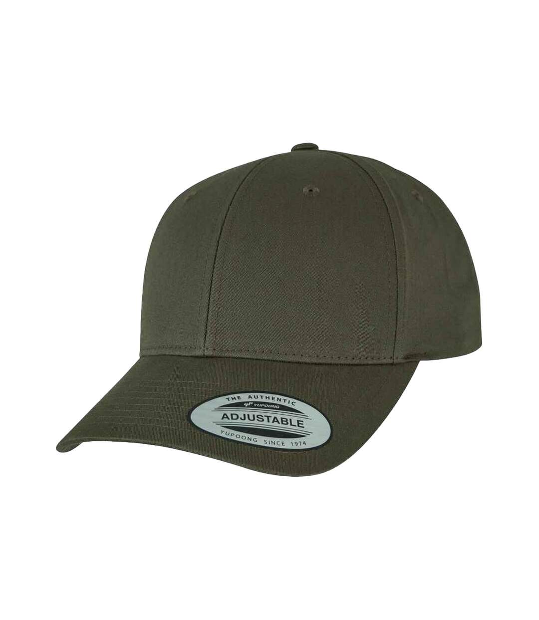 Casquette courbée classique adulte marron Flexfit-1