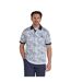Polo Motif/style Floral Homme Blanc Cassé Raging Bull-2
