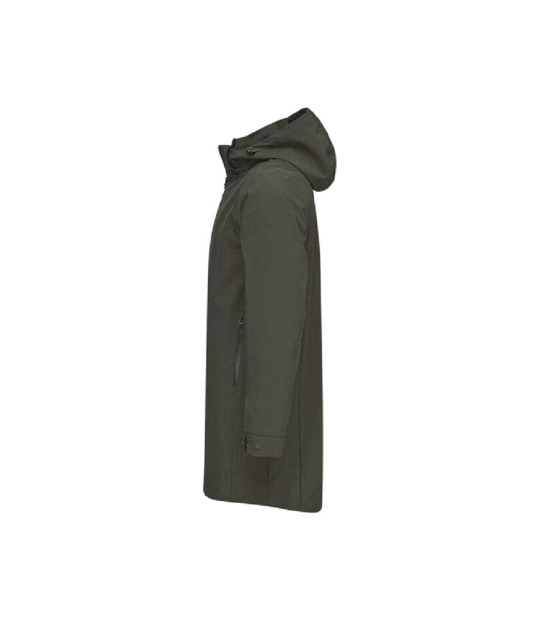 Veste À Capuche Wedderburn Homme Vert Kaki Cutter & Buck-3