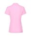 Polo premium femme rose clair Fruit of the Loom