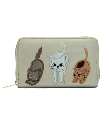 Womens/ladies cat purse Forest