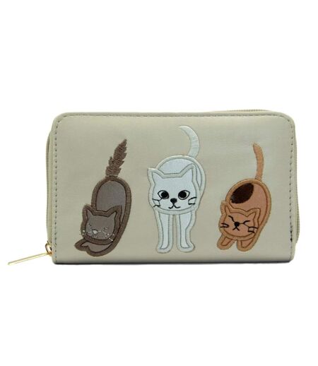 Womens/ladies cat purse Forest