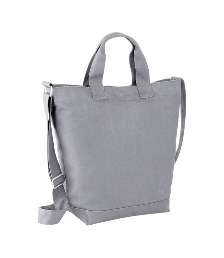 Bagbase Canvas Shoulder Bag (Light Grey) (One Size) - UTPC6170