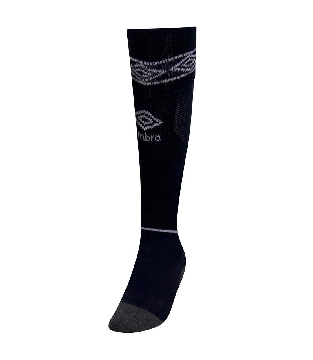 Umbro - Chaussettes de foot DIAMOND (Carbone / Blanc) - UTUO227-3