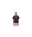 Womens/ladies Eir Graphic Print T-shirt Brown Napapijri-1