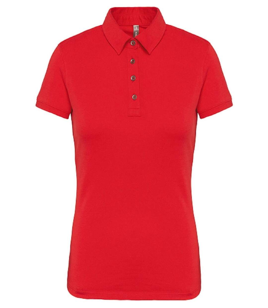 Polo jersey manches courtes - Femme - K263 - rouge