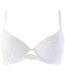 Soutien-gorge ampliforme coque moulée blanc Lina