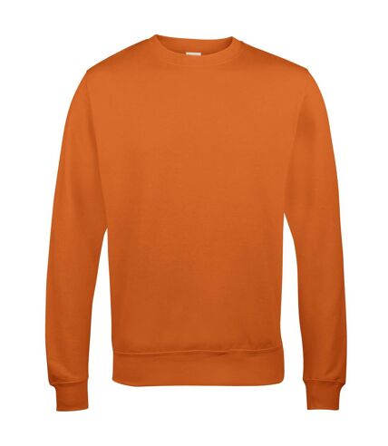 AWDis Just Hoods AWDis Unisex Crew Neck Plain Sweatshirt (280 GSM) (Burnt Orange) - UTRW2014