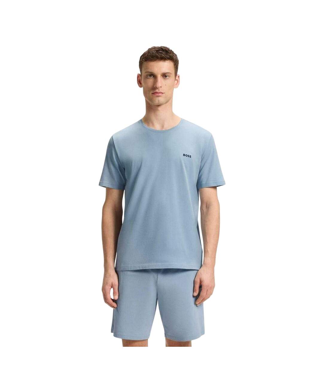 T-shirt Manches Courtes Mixmatch Homme Bleu Boss-4
