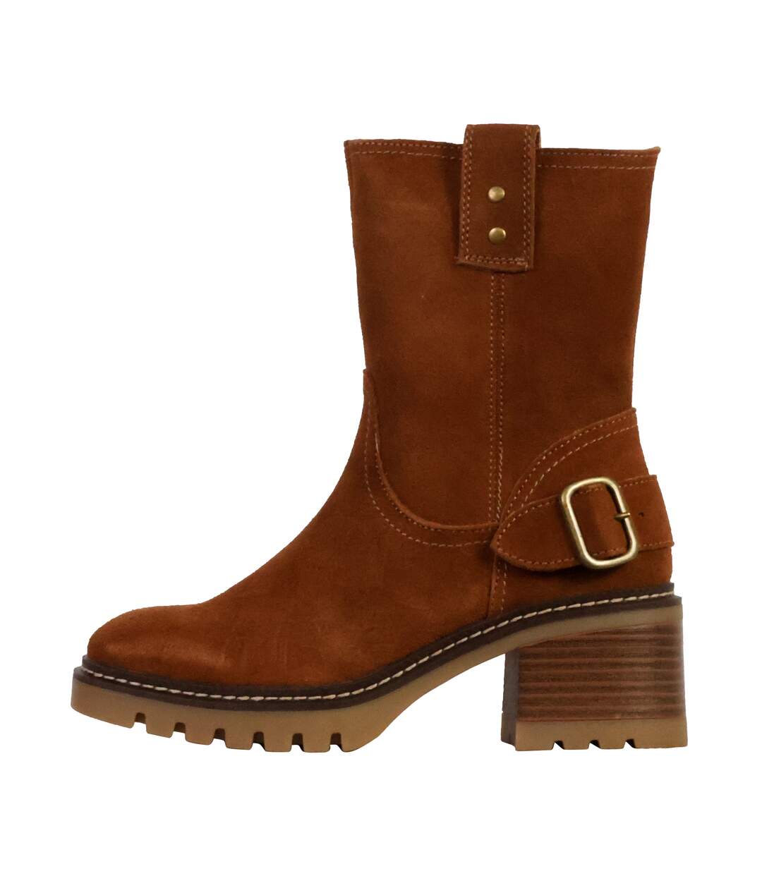 Bottines Cuir The Divine Factory Alénoa-1