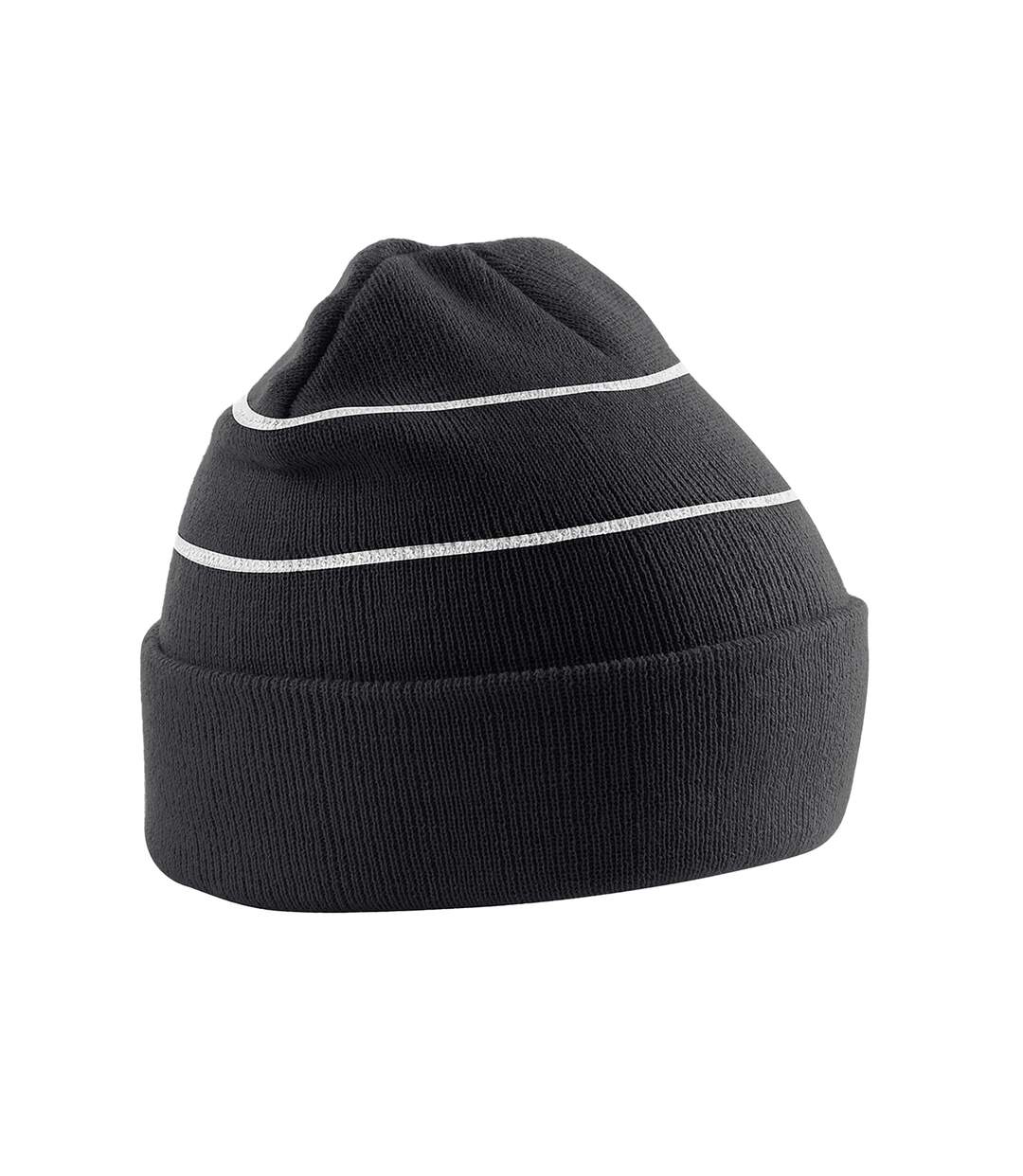 Bonnet Enhanced-viz Noir Beechfield-1