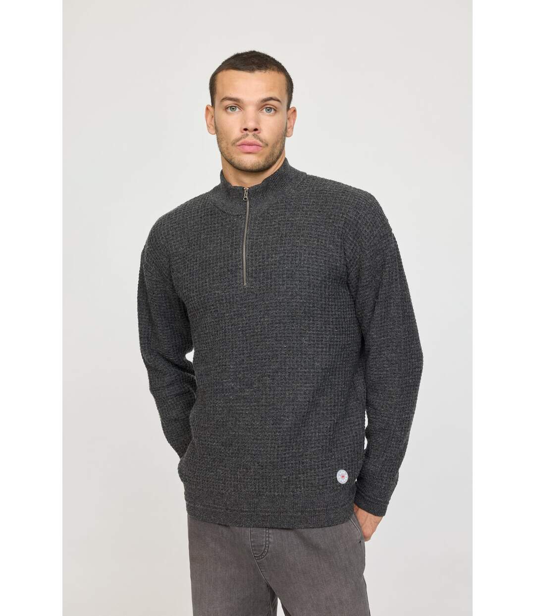 Pull Crily Anthracite chiné-2