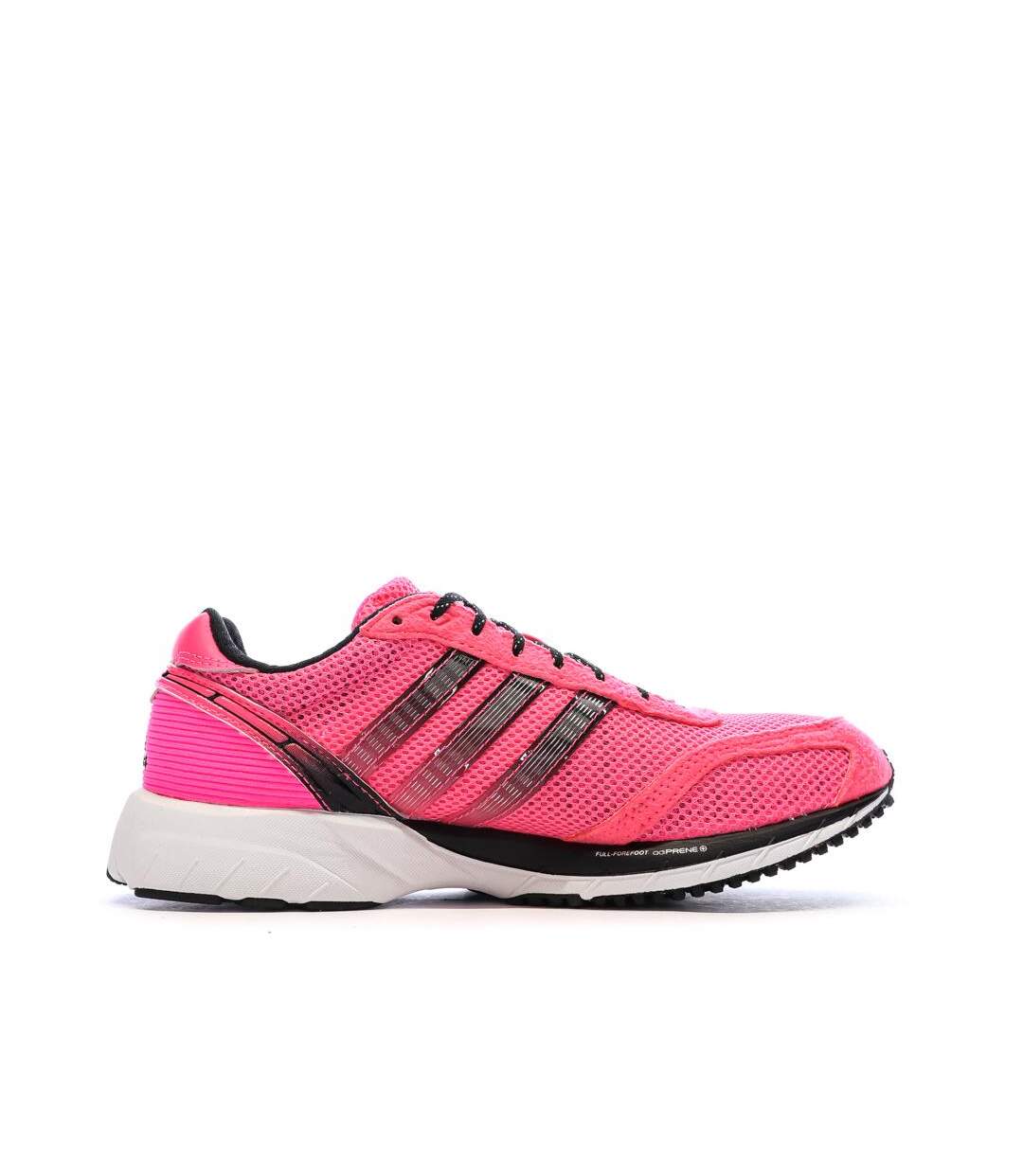 Baskets rose/noires homme adidas adizero adios-2