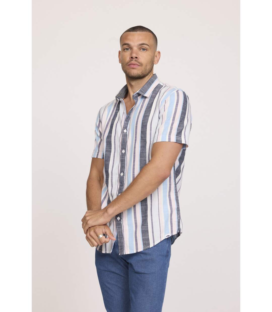 Chemise manches courtes coton regular DOROL-1