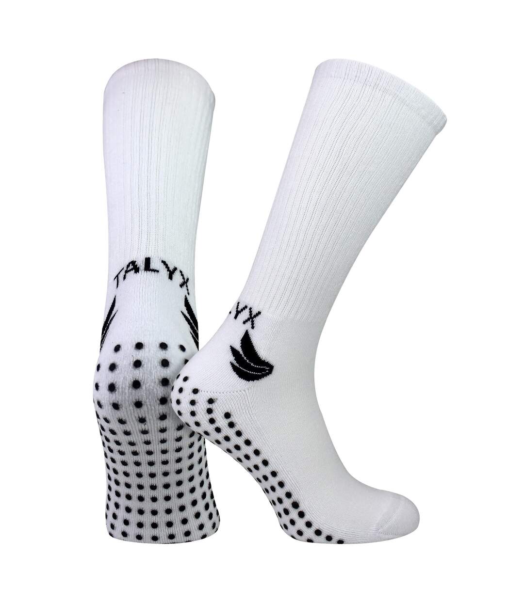 TALYX - Lot de 6 Chaussettes Montantes Homme Bambou Antidérapantes-3