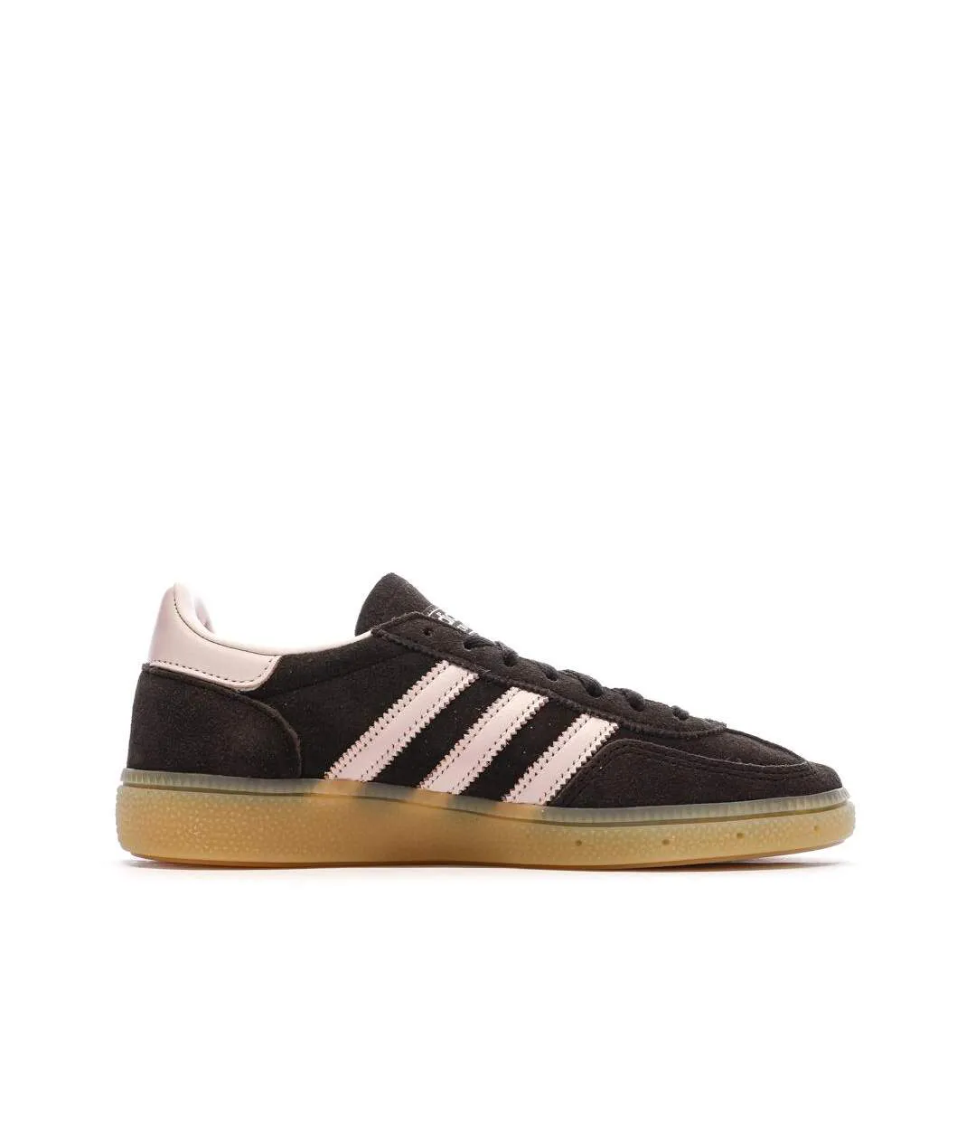 Baskets marron/rose femme adidas handball spezial-2