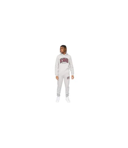 Mens Kingdome Jogging Bottoms Grey Marl Kings Will Dream