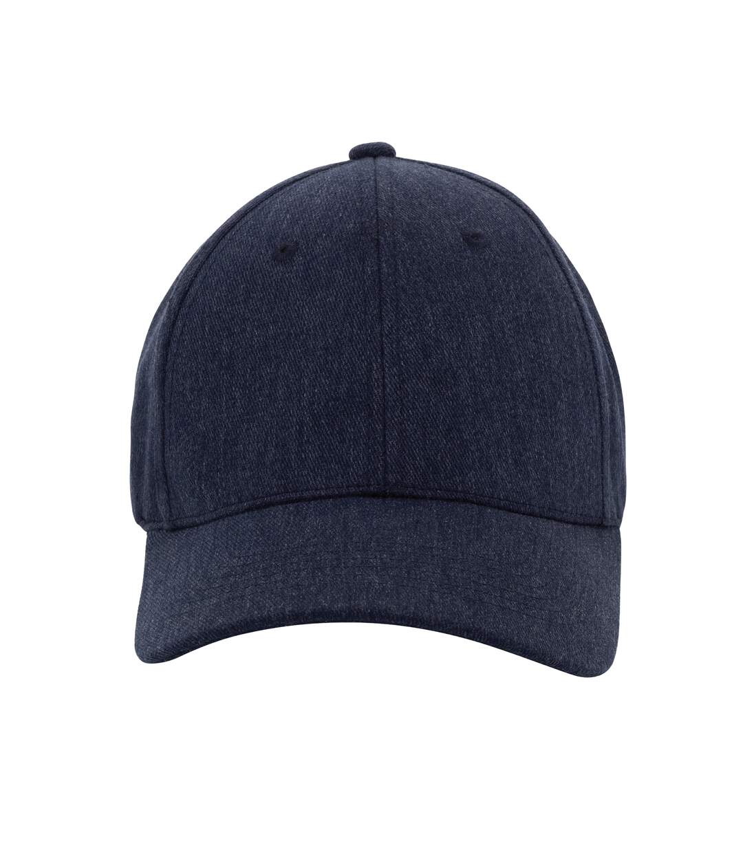 Milo 6 panel heather recycled cap navy XD Collection-1