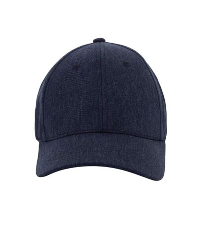 Milo 6 panel heather recycled cap navy XD Collection